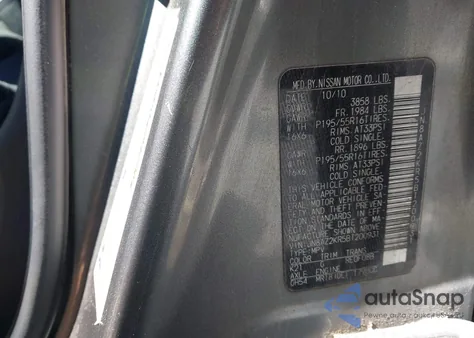 2011 Nissan Cube 1.8Sl из США, поврежденный, VIN JN8AZ2KR5BT200931